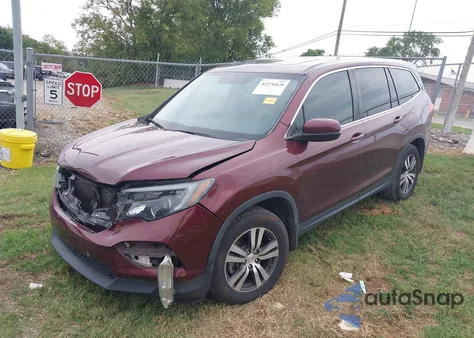 2018 Honda Pilot Ex-L from USA, damaged, VIN 5FNYF5H53JB011446